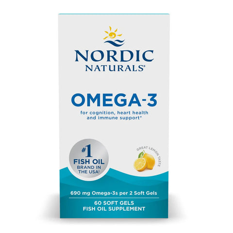 Nordic Omega 3 Lemon 60gels