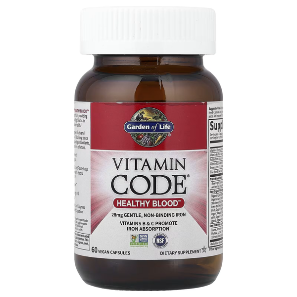 Garden of Life Vitamin Code Healthy Blood 60caps