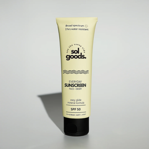 Sol Goods SPF50 Tube Everyday Sunscreen 100ml