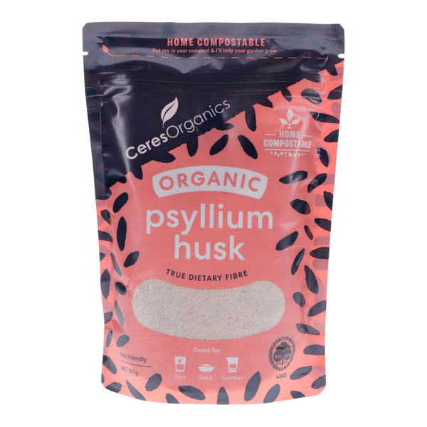Ceres Psyllium Husk Organic 180g