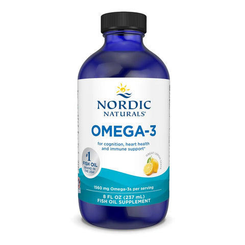 Nordic Omega 3 Liquid Lemon 237ml