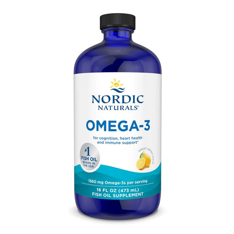 Nordic Omega 3 Liquid Lemon 473ml
