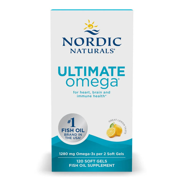 Nordic Ultimate Omega Lemon 120gels