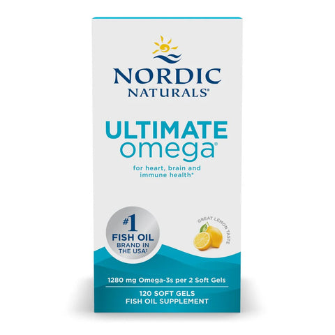 Nordic Ultimate Omega Lemon 120gels