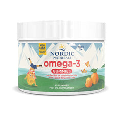 Nordic Omega 3 Gummies - Tangerine 60 Gummies