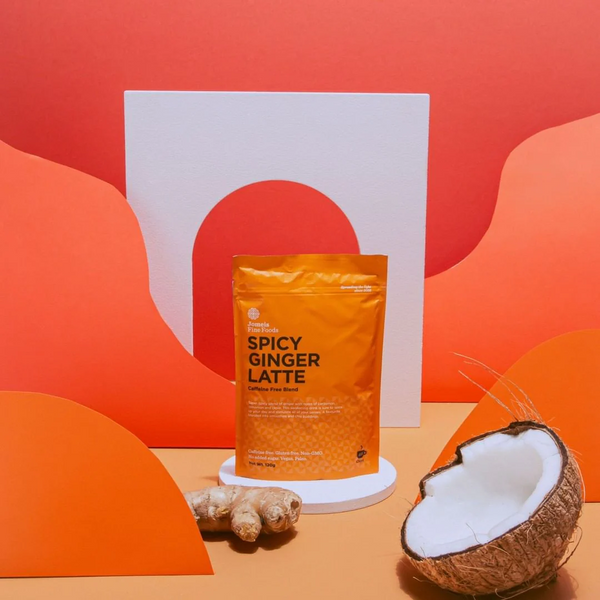 Jomeis Spicy Ginger Latte 120g Caffeine free