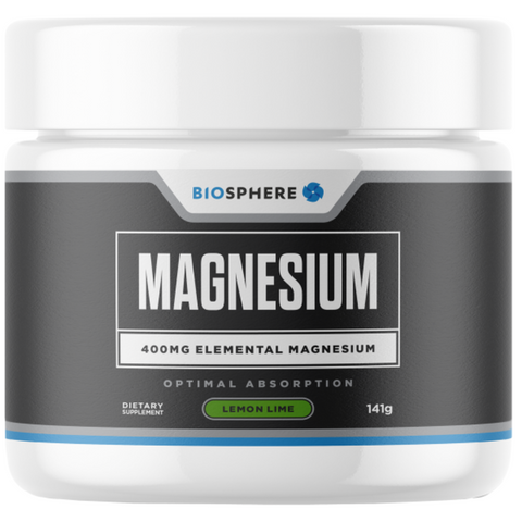 Biosphere Magnesium Powder Lemon Lime 141g