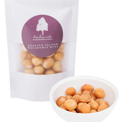 Harbourside Roasted Salted Macadamia Nuts 100g