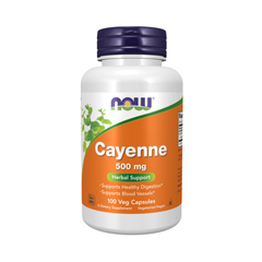 Now Cayenne 500mg 100 vegie caps