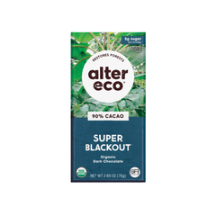 Alter Eco Super Blackout 90% Chocolate 75g