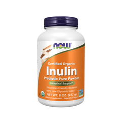 Now Inulin Prebiotic FOS Powder 227g