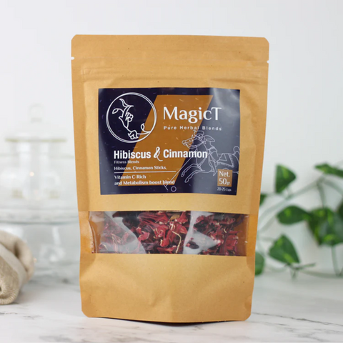 MagicT Hibiscus & Cinnamon 50g Pouch