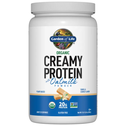 Organic Creamy Protein with Oatmilk Vanilla Cookie 860g