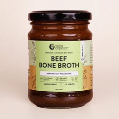 Nutra Organics Beef Broth Native Herbs 250g