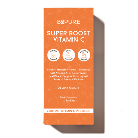 BePure Super Boost Vitamin C Sachet Pack 10 servings