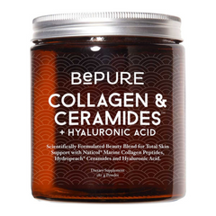 BePure Marine Collagen & Ceramides 182g powder with Hyaluronic acid