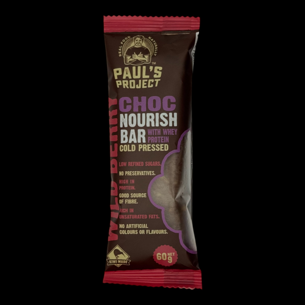 Pauls Project Wild Berry & Choc Bar 60g