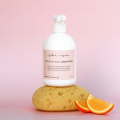 Indie & Mae Body Wash - Orange & Vanilla 500mls