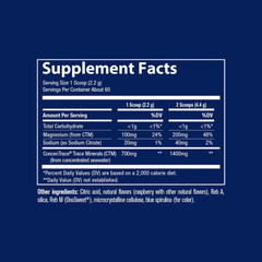 Trace ConcenTrace Trace Mineral Powder Blue Raspberry 132g