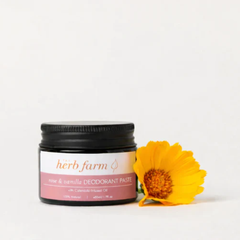 Herb Farm Rose & Vanilla Deodorant paste 50ml