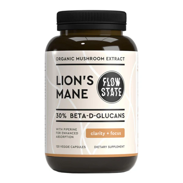 Flow State Lion's Mane 120 vcaps