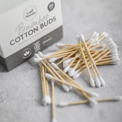 CaliWoods Bamboo & Organic Cotton Buds 200