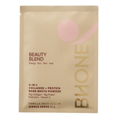 BHONE 22g Vanilla Bean Dream Collagen + Protein Bone Broth Powder Sachet