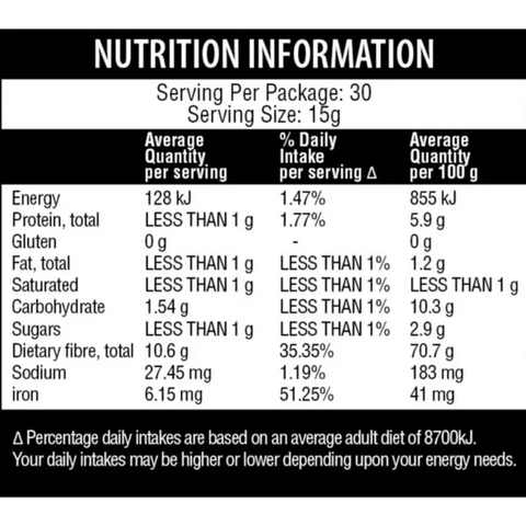 Qenda Everyday Fibre Chocolate 450g