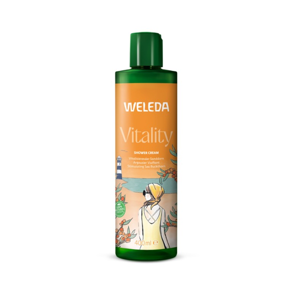 Weleda Vitality Shower Cream Sea Buckthorn 400ml