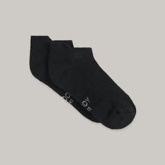 Boody Sport Ankle Socks Black Small (34-40)