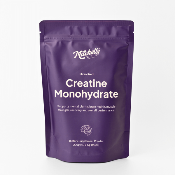 Mitchells Creatine Monohydrate 200g (40 x 5g doses)