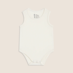 Boody Baby Romper Natural White 0-3mth (000)