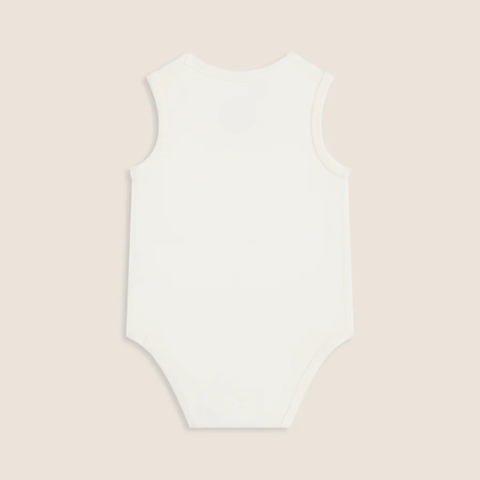 Boody Baby Romper Natural White 3-6 mths (00)