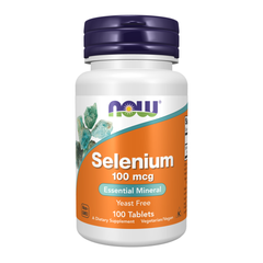 Now Selenium 100mcg 100 tablets