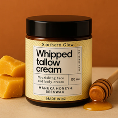 Southern Glow Manuka Honey & Beeswax Whipped Tallow Cream 100ml
