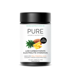 Pure Sports Electrolyte Hydration Pineapple 160g tub