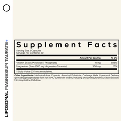 Codeage Liposomal Magnesium Taurate 120caps