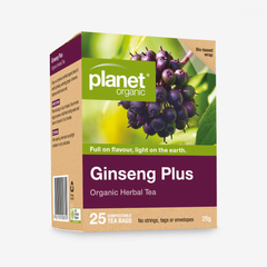 Planet Ginseng Plus 25 teabags