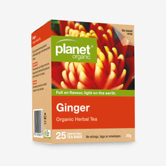 Planet Ginger Tea 25 teabags