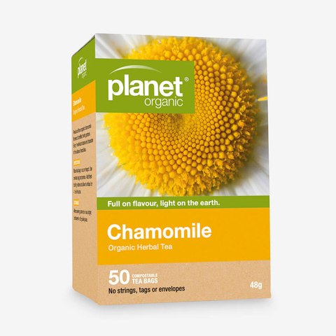 Planet Chamomile Tea Organic 50 teabags