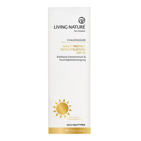 Living Nature Daily Protect Facial Lotion SPF20 75ml
