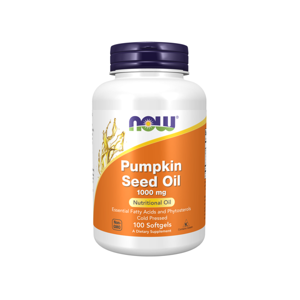 Now Pumpkin Seed Oil 100 Capsules