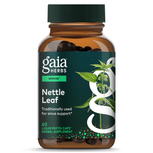 Gaia Herbs Nettle Leaf 60 vegan caps