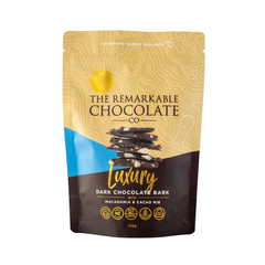 Remarkable Chocolate Bark Macadamia Cacao Nib 125g