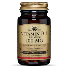 Solgar Vitamin B1 100mg (Thiamine) 100caps