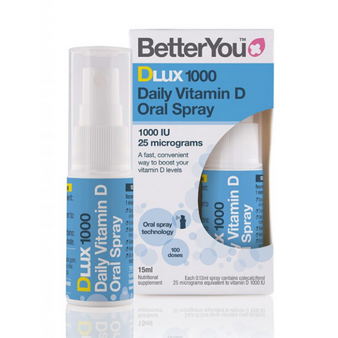 BetterYou DLux 1000 Vitamin D Oral Spray 15ml