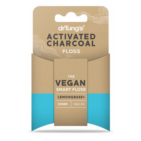 Dr Tungs Vegan Smart Floss Activated Charcoal