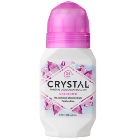Crystal Roll On Deo Unscented 66ml