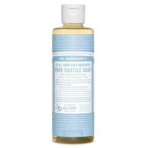 Dr Bronner's Castile Liquid Soap Baby-Mild 237ml