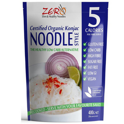Zero Organic Konjac Noodles 400g